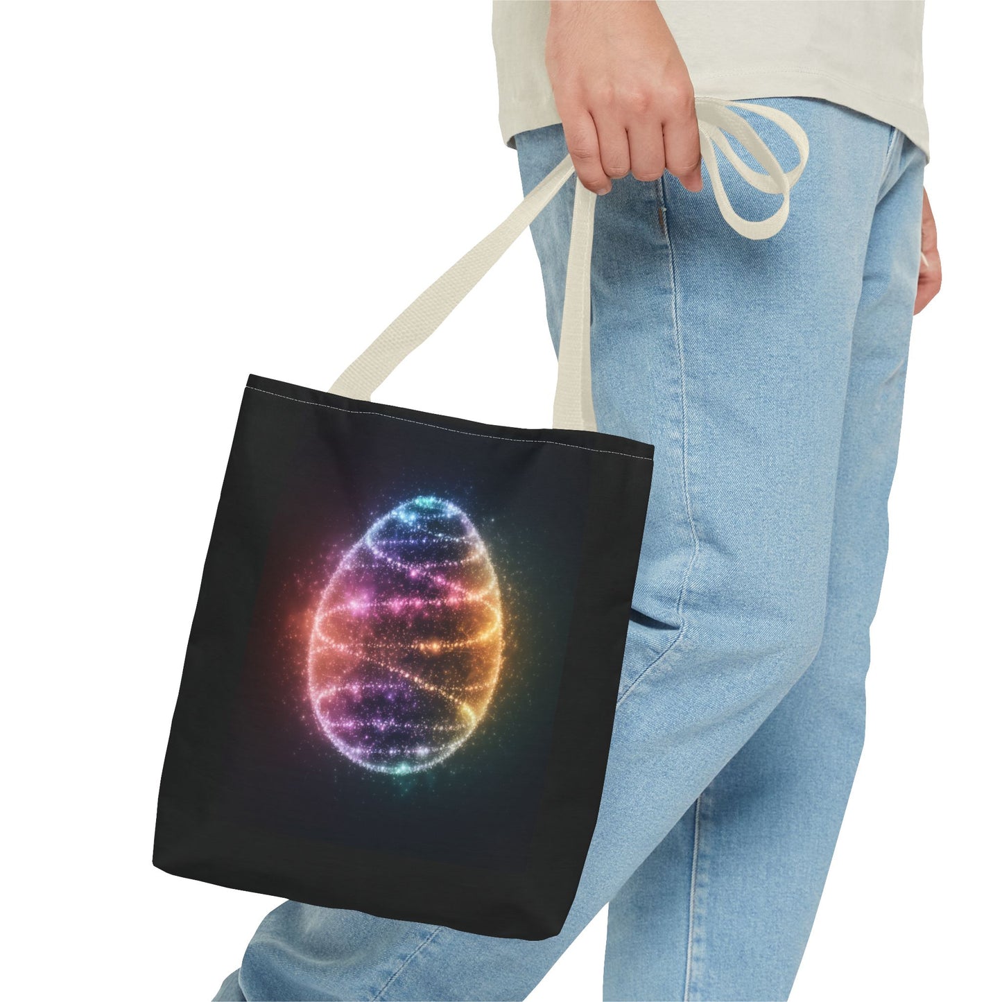 Bioluminescent Easter Egg Tote Bag