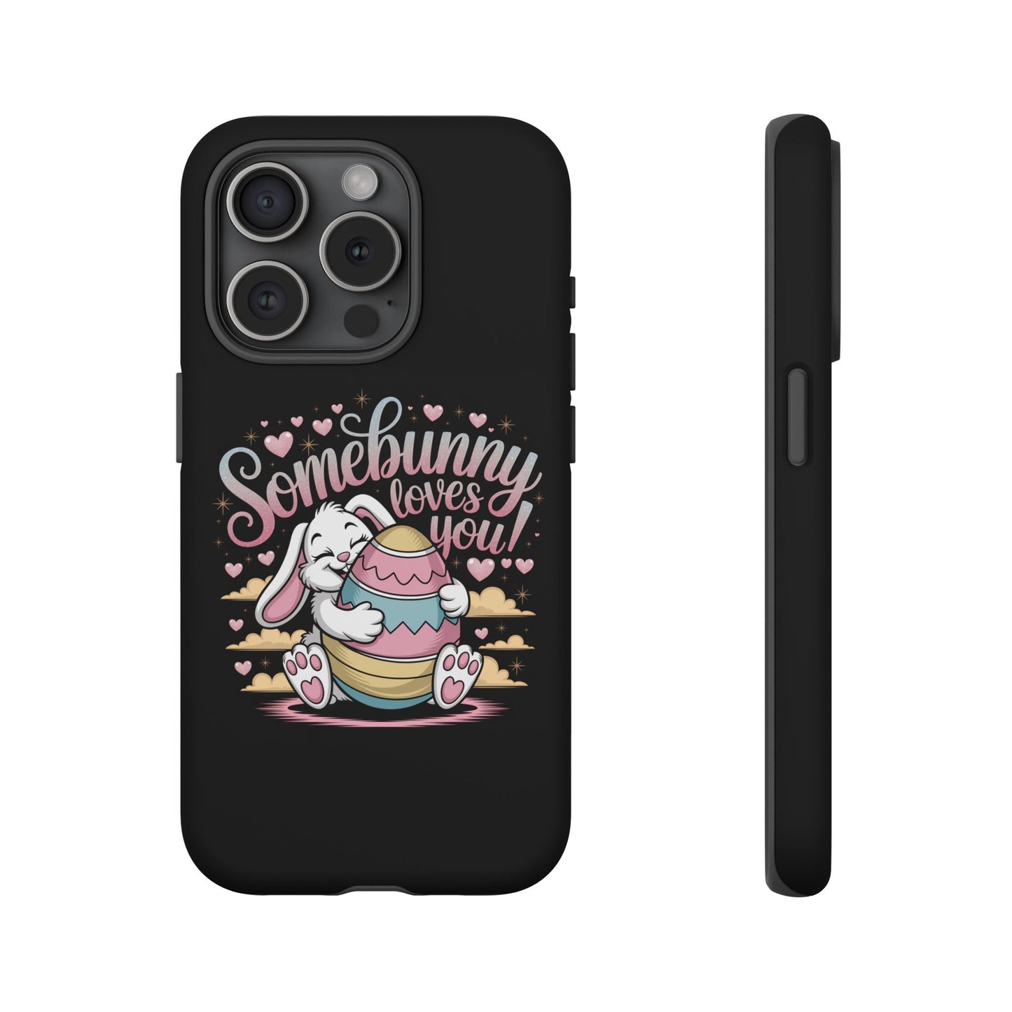 iPhone Case Somebunny Loves You Easter Bunny Easter Phone Case
