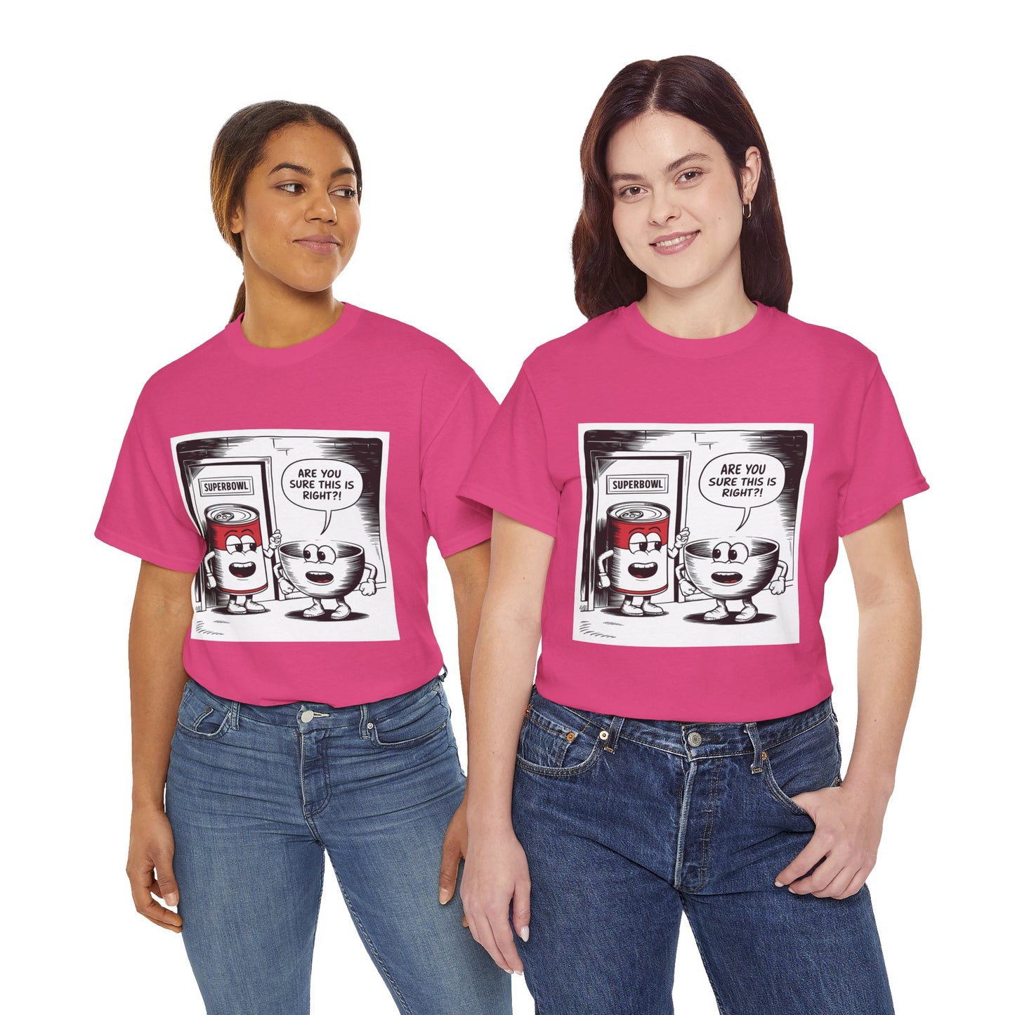 Comic Unisex Tee - Superbowl Design