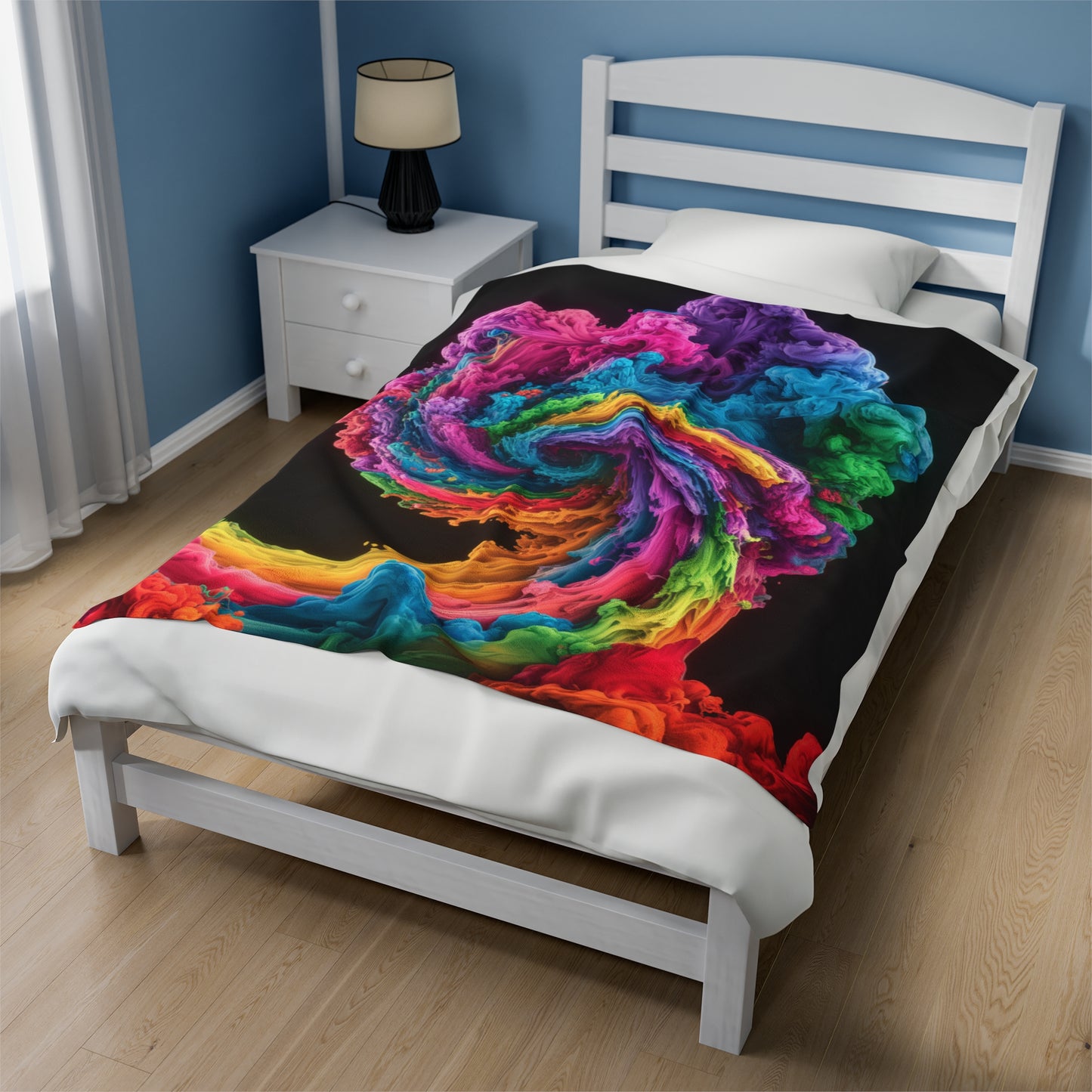 Colorful Swirl Blanket