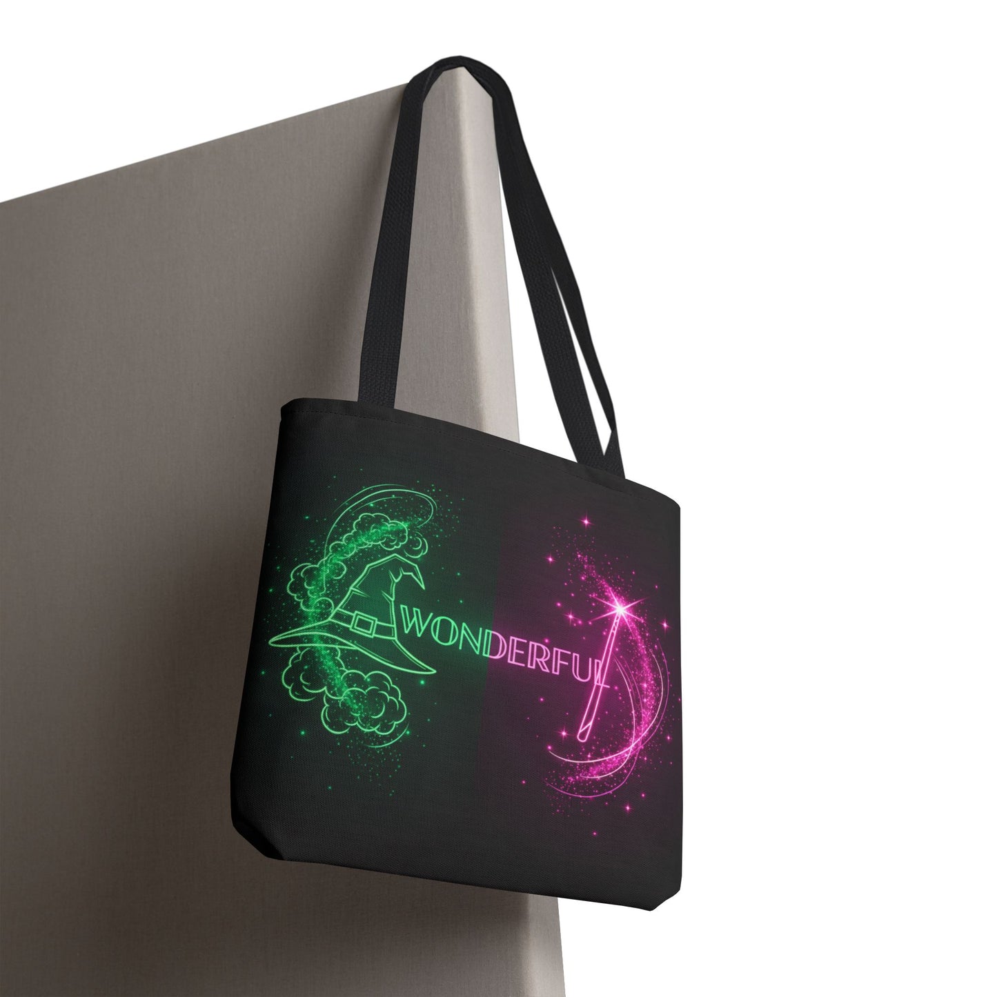 Wonderful Broadway-Inspired Tote Bag, Magical Neon Canvas Bag, Theater Lover Gift, Cute Reusable Eco Tote, Musical Fan Aesthetic Bag