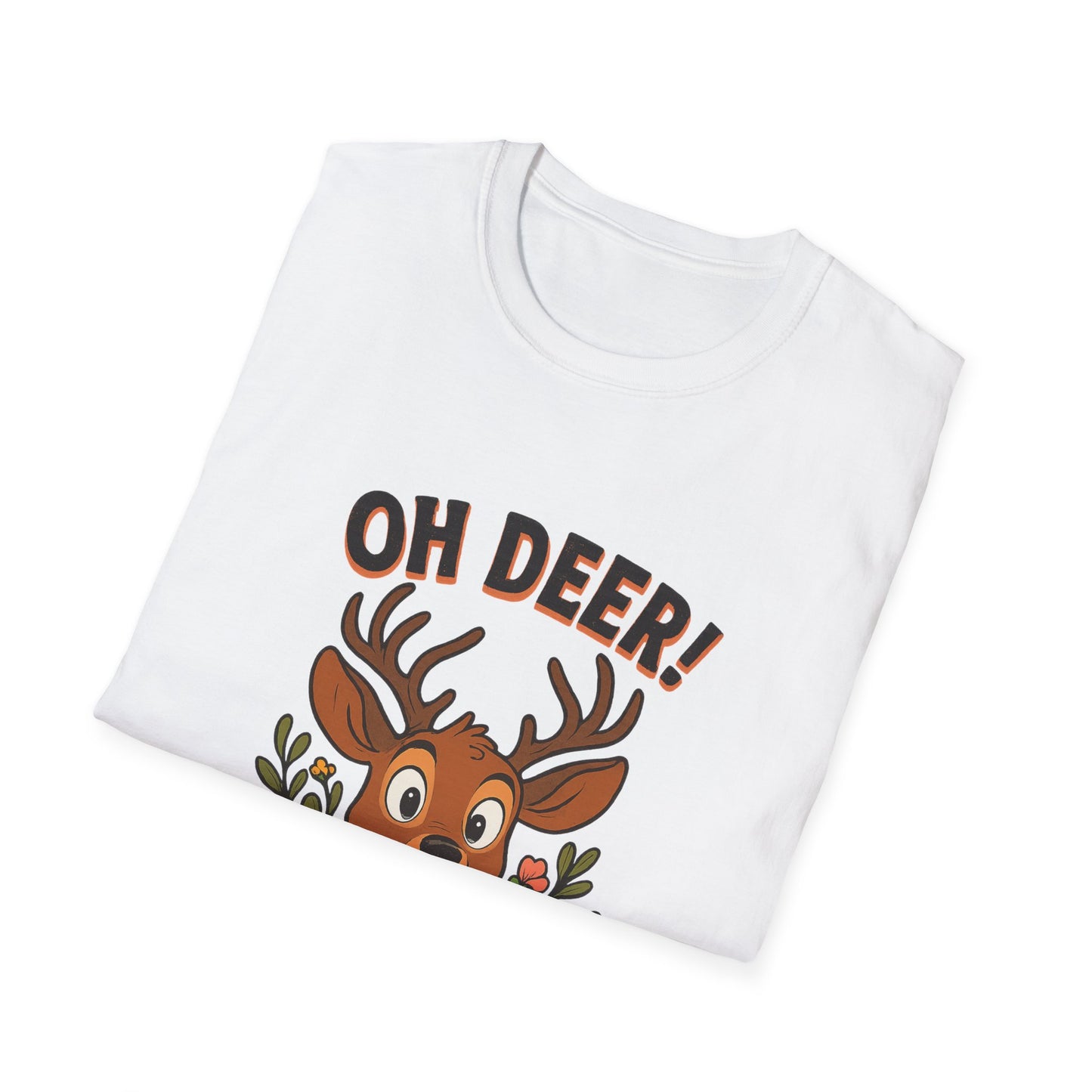 Oh Deer T-Shirt Animal Apparel Wildlife shirt Deer Tee Gift for Animal Lovers