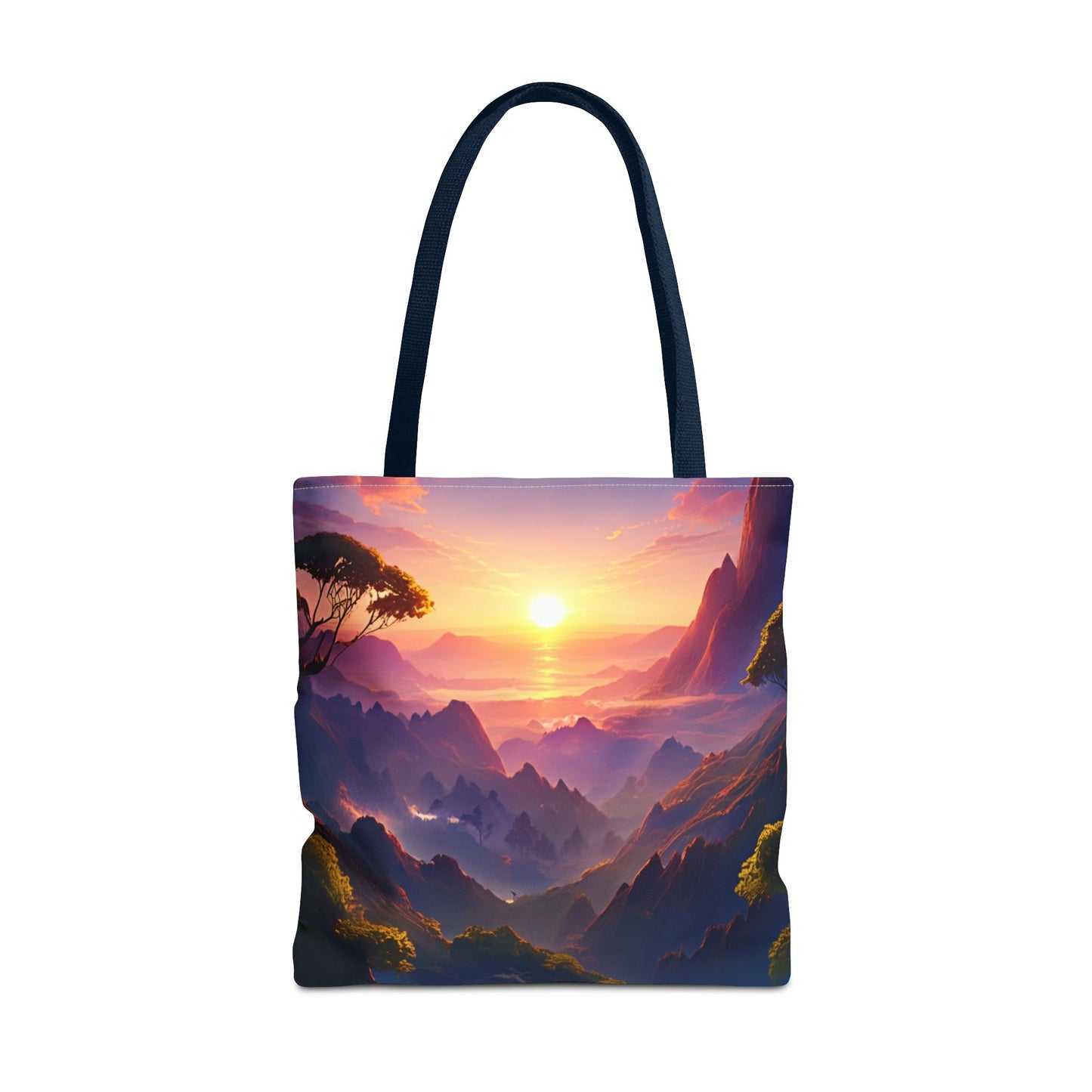 Sunset Landscape Tote Bag