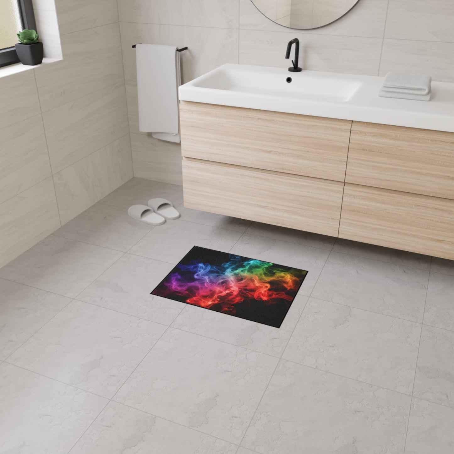 Smoke Streak Floor Mat