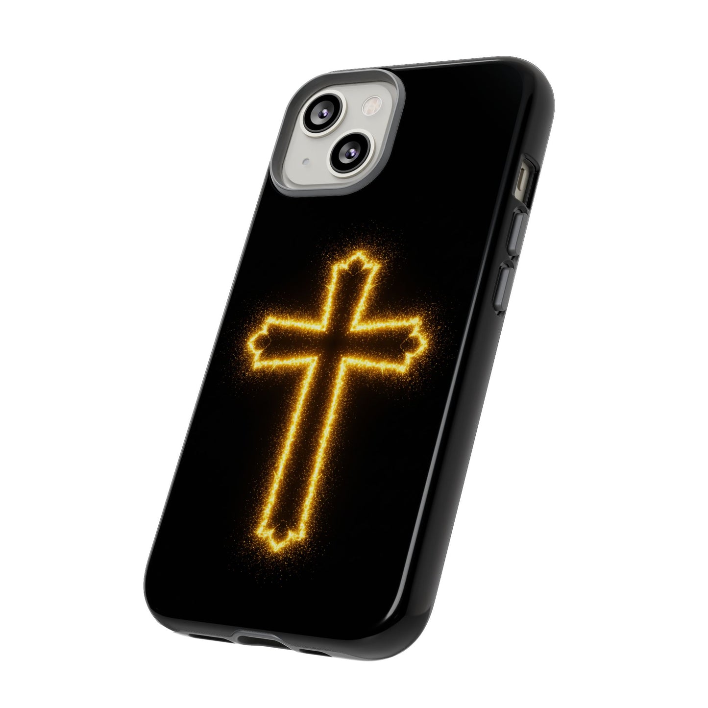 Glowing Cross Phone Case - Faith-Inspired Tough Cases