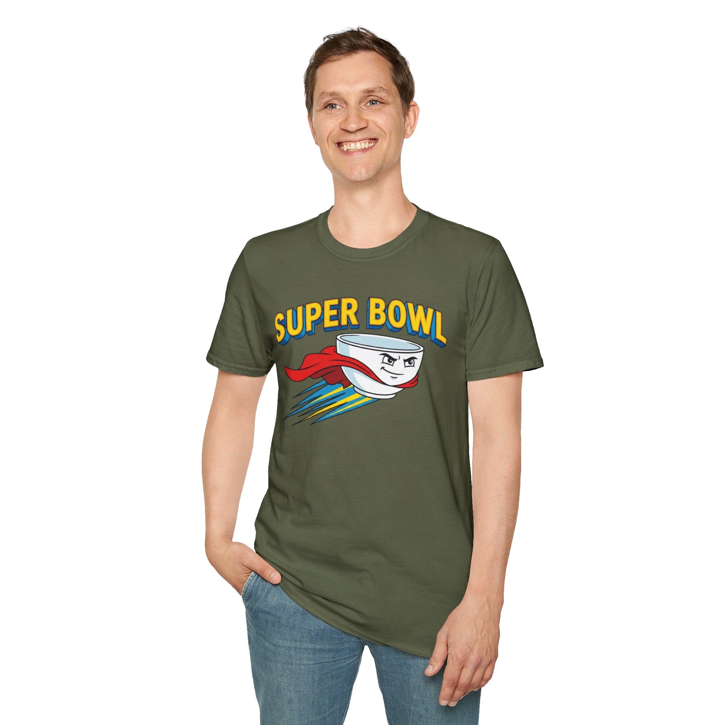 Super Bowl Shirt, Funny Super Bowl T Shirt, Football Party Shirt, Game Day Tee, Bowl Pun Shirt, Super Bowl Party Shirt, Unisex Graphic Tee