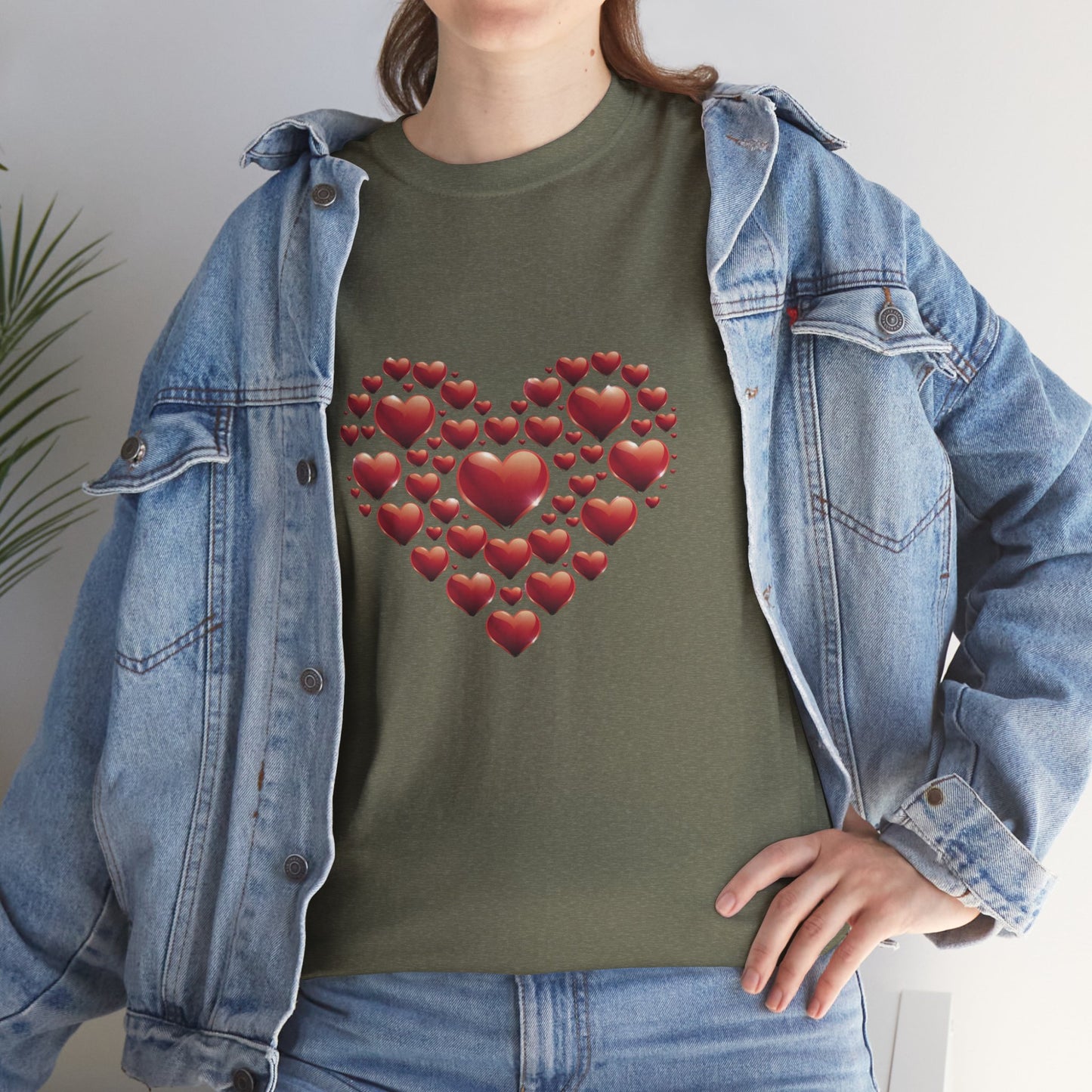 Heart Of Hearts Shirt, Minimal Valentine Shirt, Red Heart Graphic Tee, Love Aesthetic T Shirt, Valentine Gift Shirt