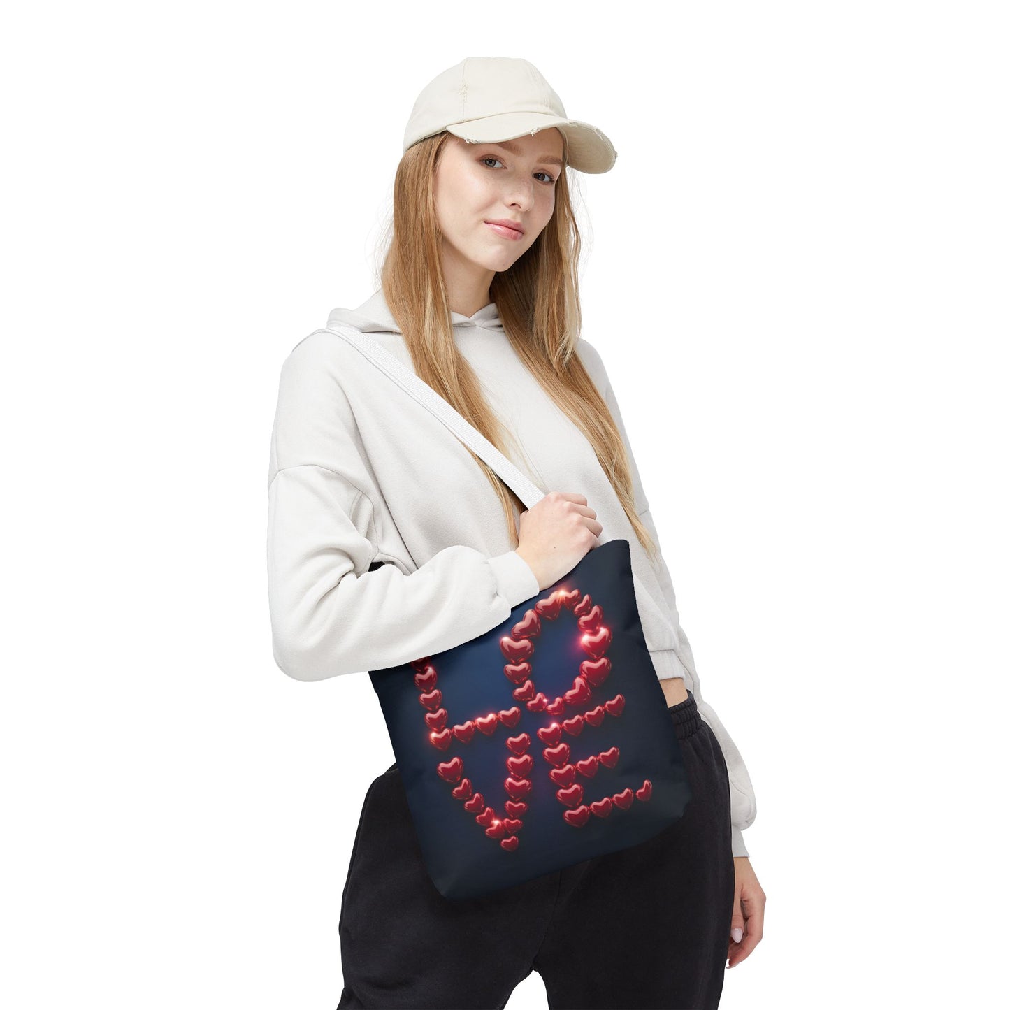 Love Hearts Tote Bag