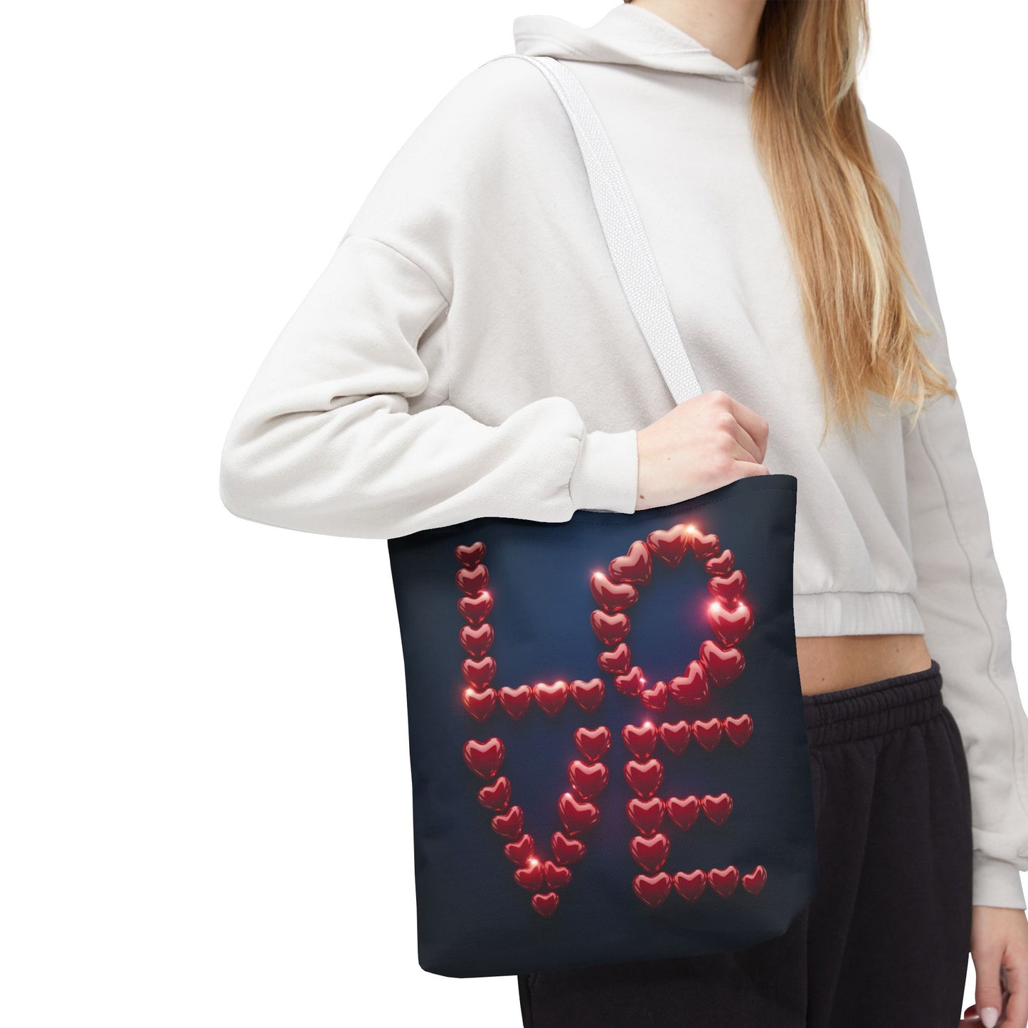 Love Hearts Tote Bag