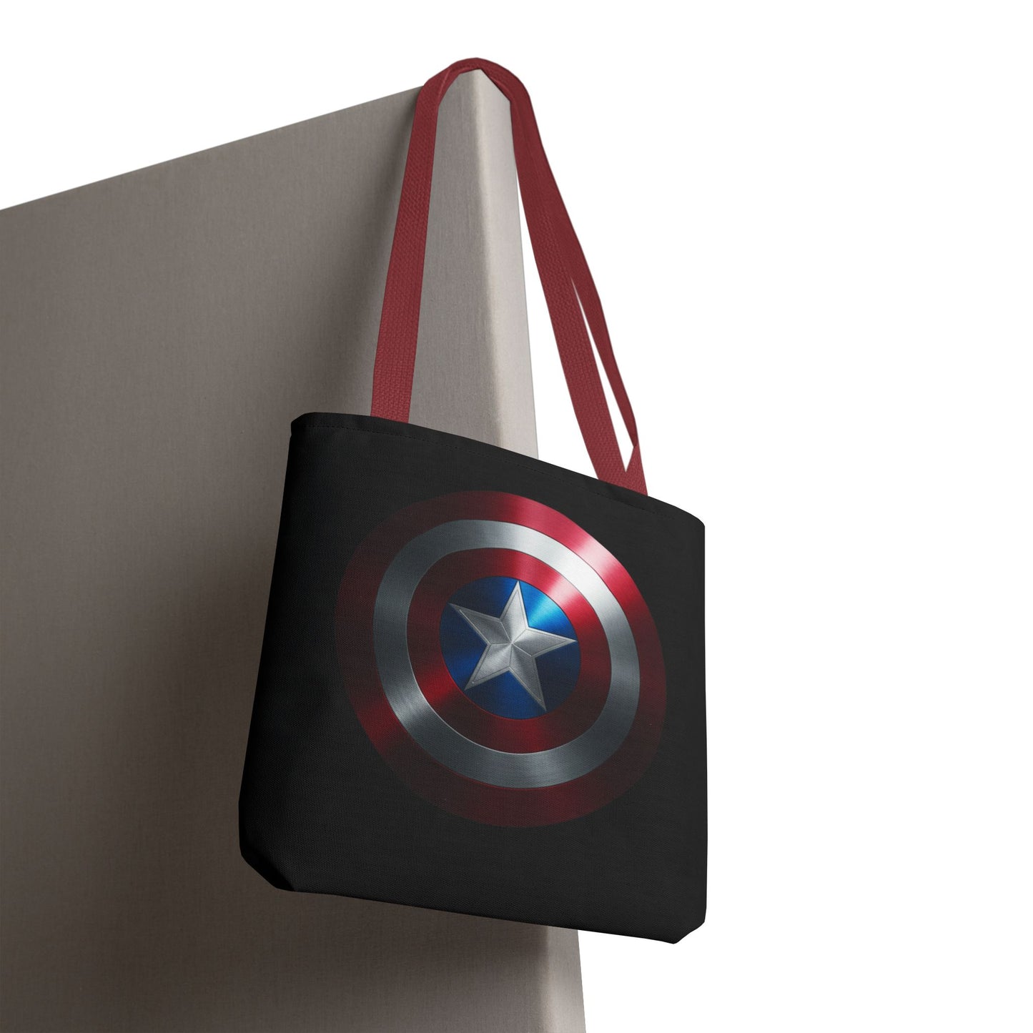 Heroic Shield Tote Bag - Stylish Marvel-Inspired Carryall for Fans