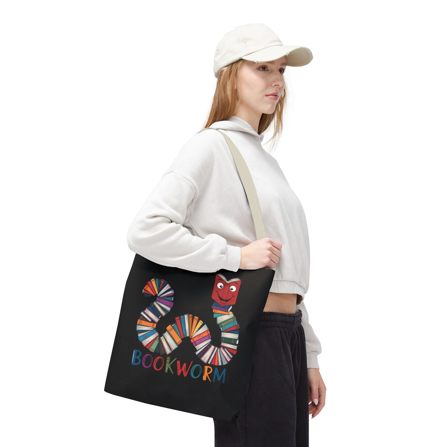 Bookworm Tote Bag