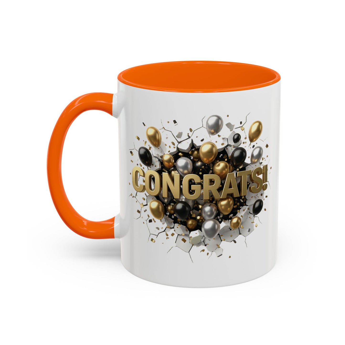 Personalized Congrats Mug, Custom Graduation Gift, Promotion Coffee Cup, New Dad Present, Teacher Appreciation Gift, Custom Name Cups