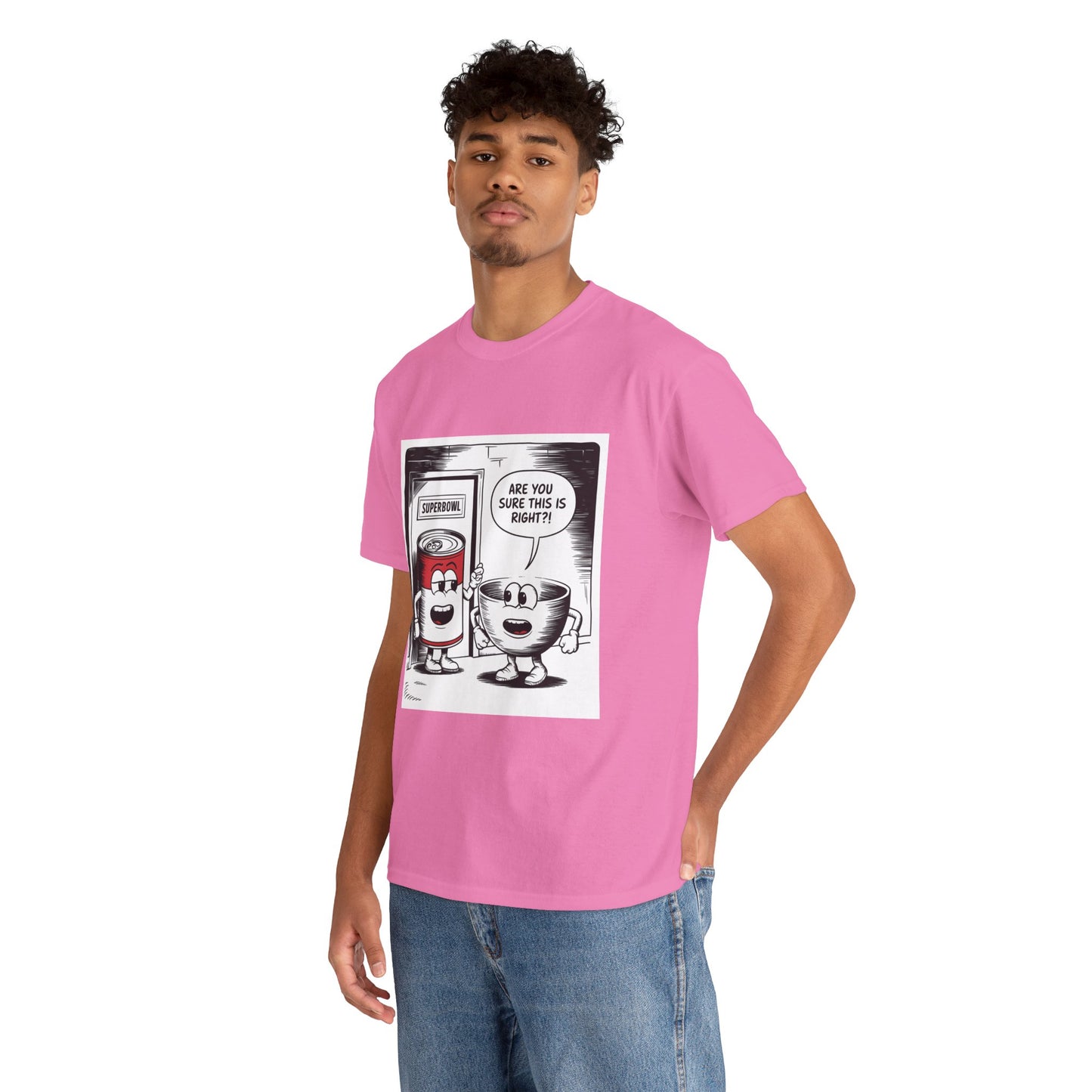 Comic Unisex Tee - Superbowl Design