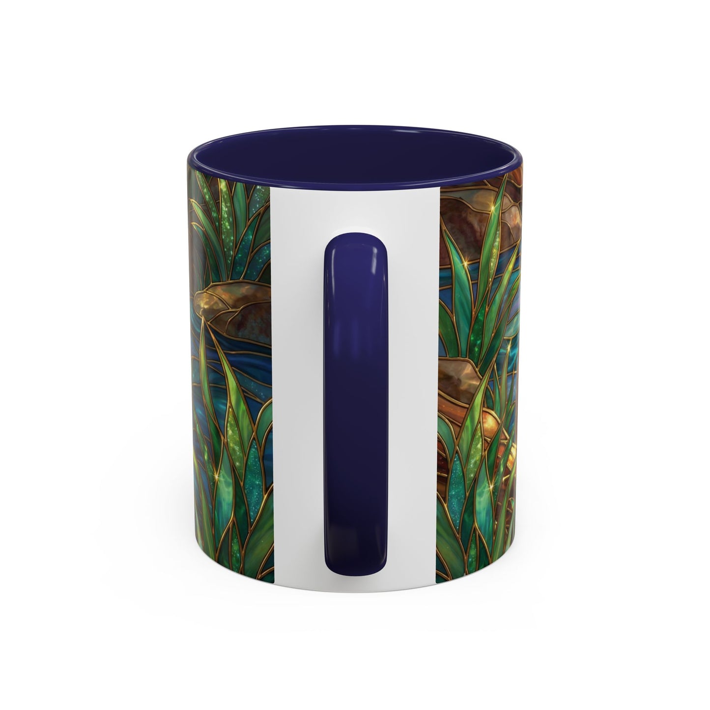 Capybara Coffee Mug, Stained Glass Capybara Mug, Cute Animal Art Mug, Nature Lover Gift, Unique Ceramic Coffee Cup, 11oz 15oz Wildlife Mug