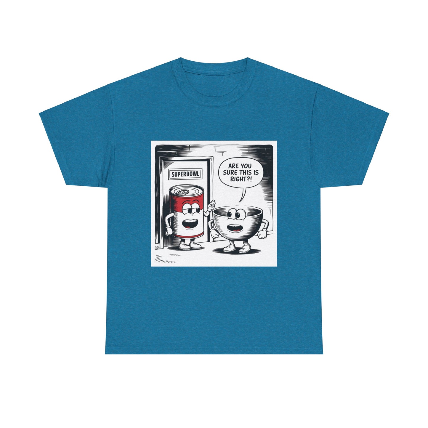 Comic Unisex Tee - Superbowl Design
