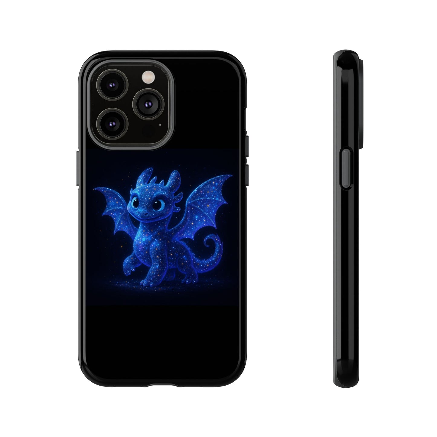 Galaxy Dragon iPhone Case - Cute Fantasy Star Phone Cover for iPhone Phones | Gift for Dragon Lover | Cosmic Creature Art