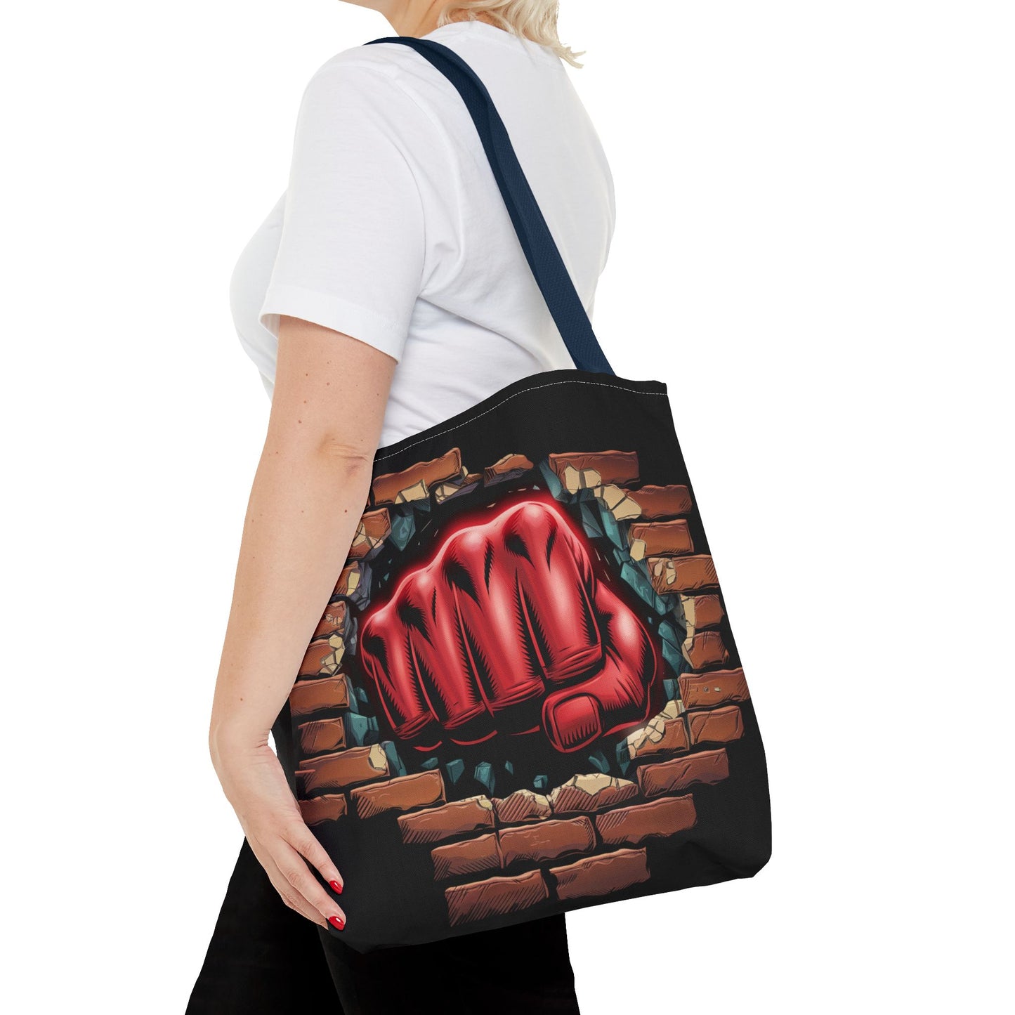Red Fist Tote Bag