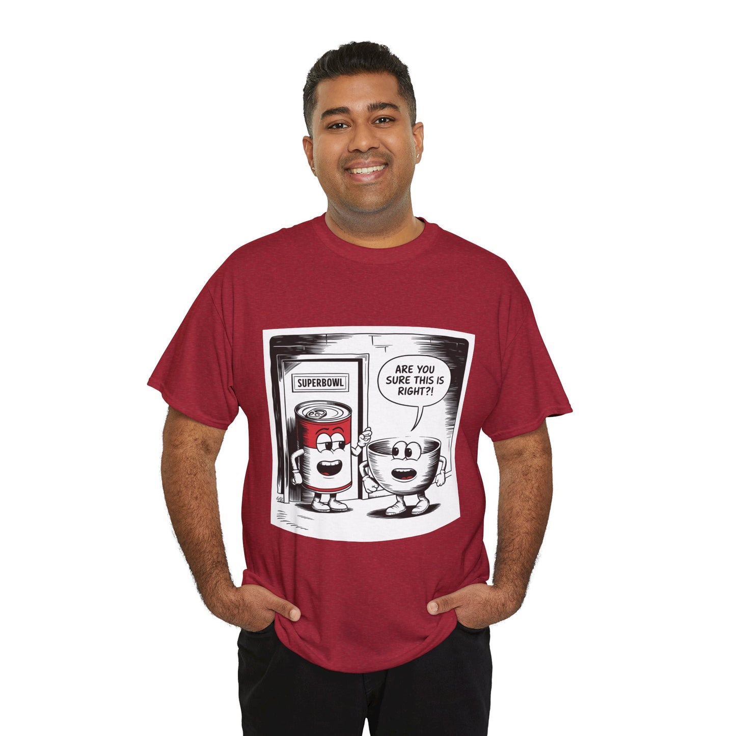 Comic Unisex Tee - Superbowl Design