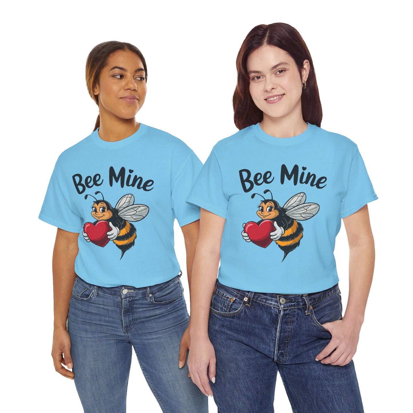 Bee Mine Shirt, Cute Valentine Shirt, Bee Love T Shirt, Funny Valentine Pun Tee, Heart Bee Graphic Shirt, Valentine Gift