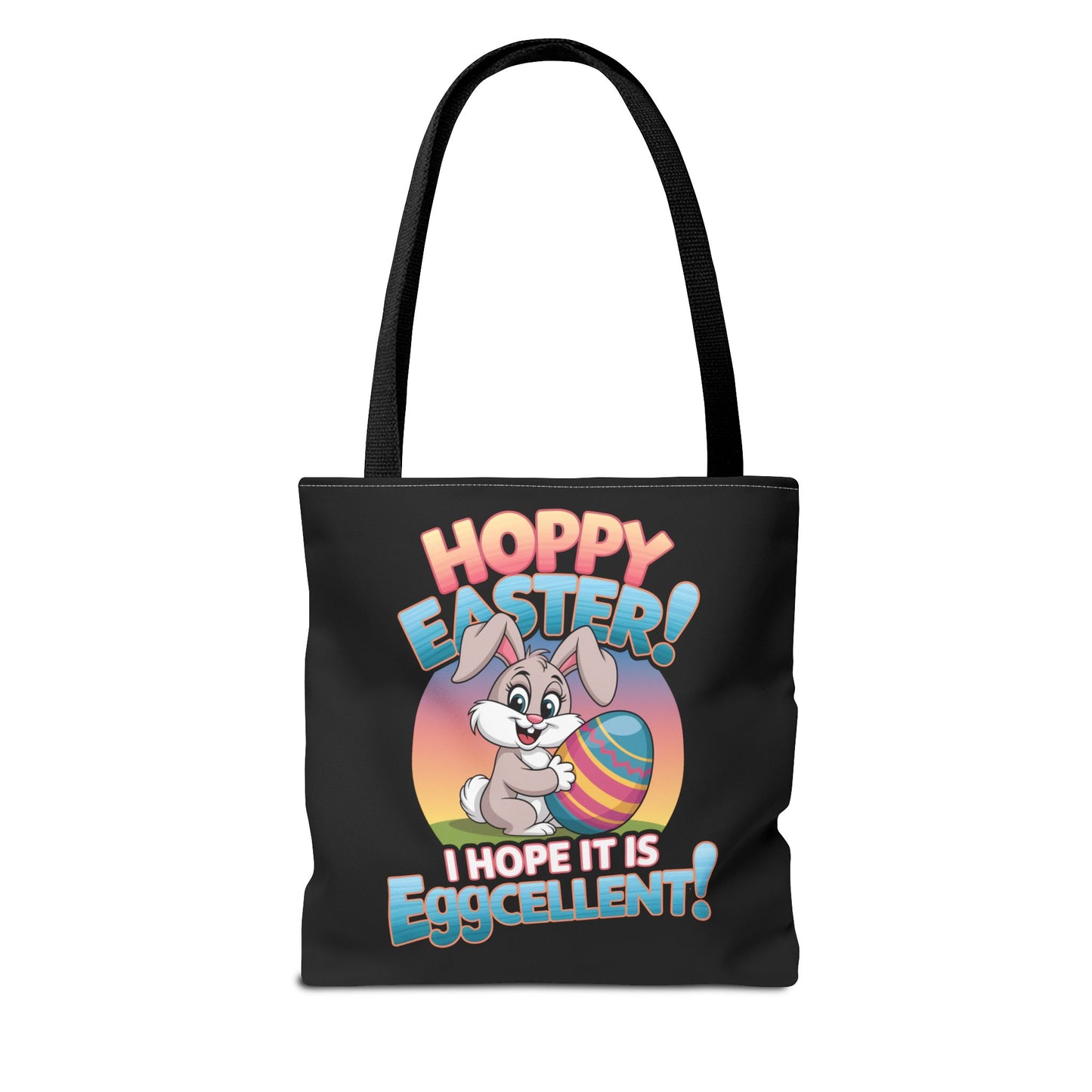 Happy Easter Tote Bag Eggcellent Bunny Design Easter Bag Easter Gift Easter Tote Accessory
