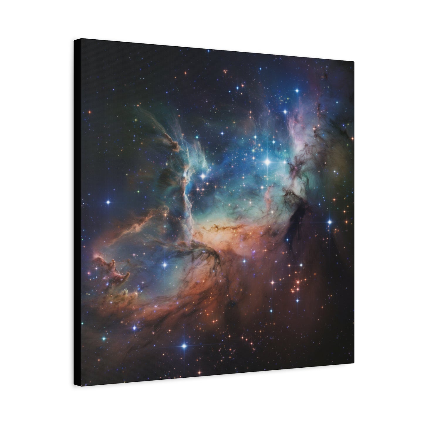 Cosmic Art Canvas Nebula Wall Decor Space Art Galactic Home Decor Modern Art Office Decor
