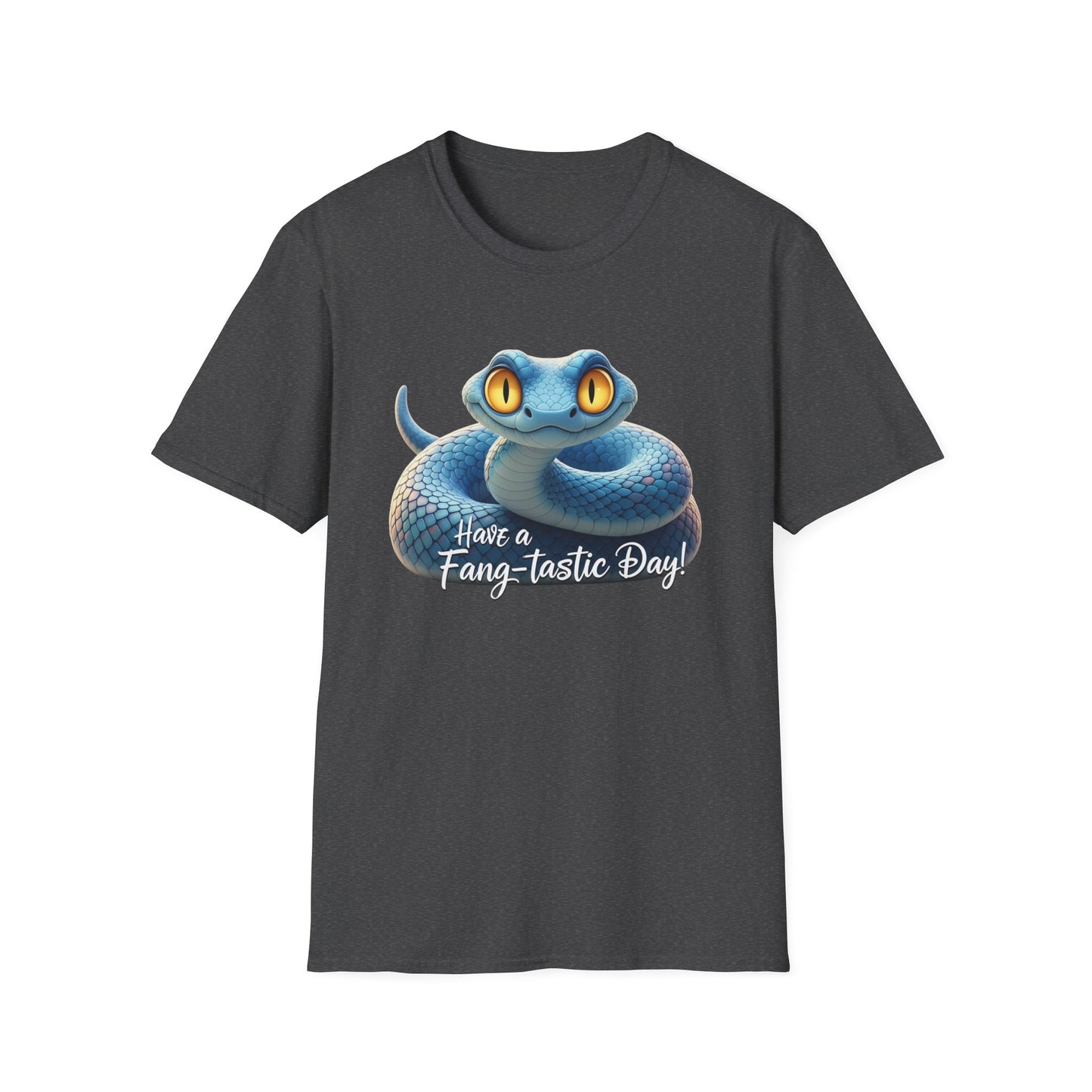 Have A Fang-tastic Day Snake T-Shirt, Funny Reptile Tee, Cute Snake Lover Gift, Animal Pun Shirt, Humor Top For Her Or Him