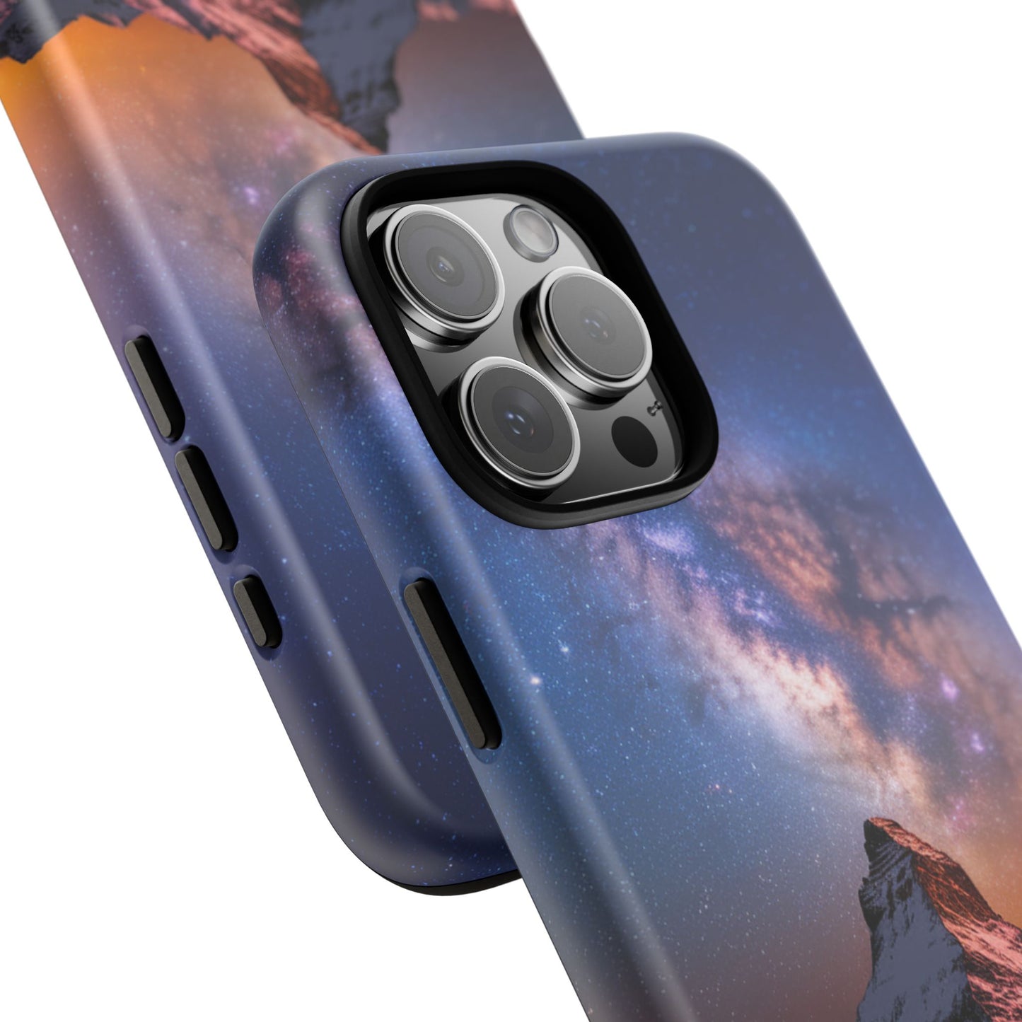 iPhone Case Mountain Top and Milky Way Nature Phone Case Unique Gift