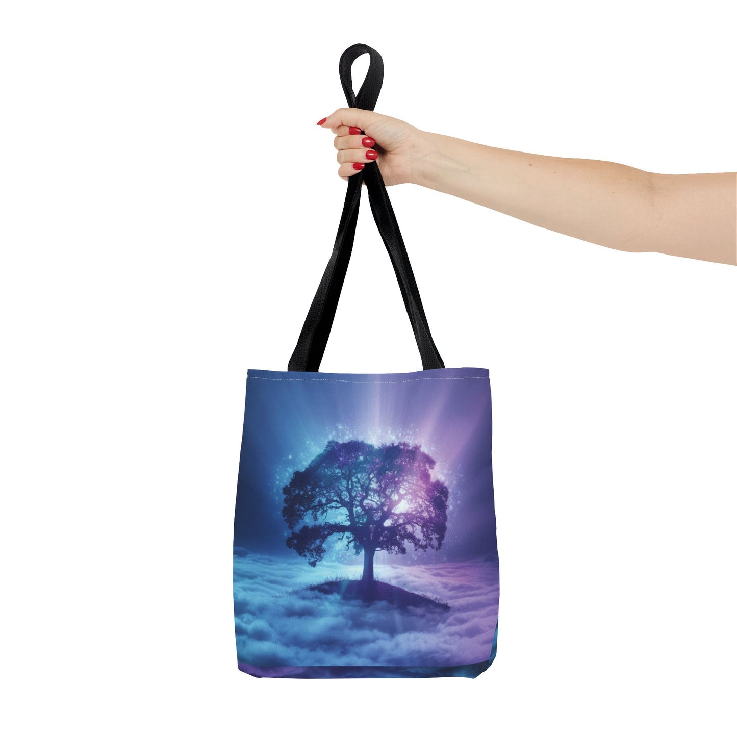 Tree Clouds Tote Bag